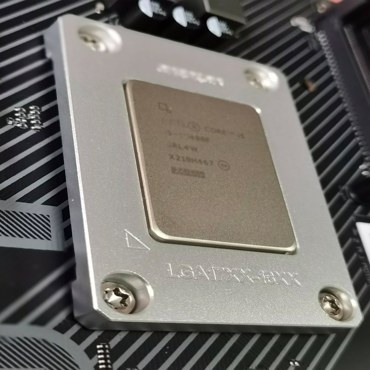 LGA1700 12代CPU 固定金具 CPU反りバックルクランププレートに適用可能、Intel第12世代向けに改善-正しいフレームを曲げる接触フレーム