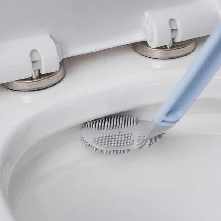 長柄のトイレ用ブラシ