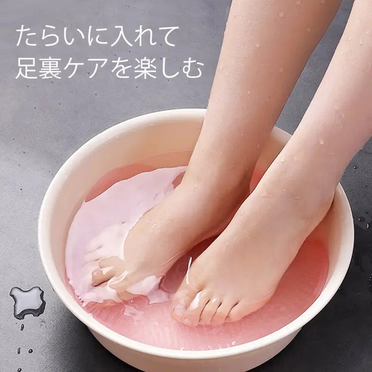 【マッチ式フットブラシ】2点目無料! 足元ケア簡単ラクラク! しっかり洗浄 マッサージ効果 角質ケア