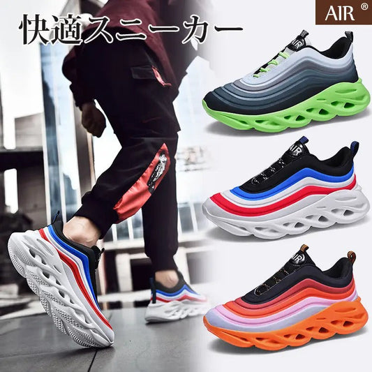 大流行しているclunky sneaker ファション コーデしやすい 通気 爽やか 柔軟 良い履き心地