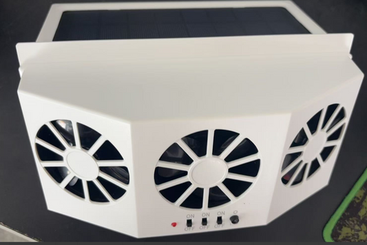 カ-エアサ-キュレ-タ-換気扇 夏のソ-ラ-ク-リングフアン 車用換気扇